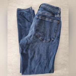 Women's Madewell Curvy High Rise Skinny Jeans Size 27